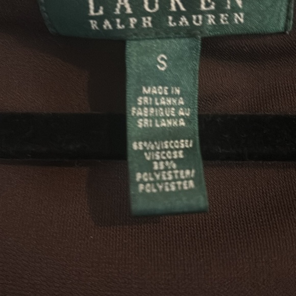 Brown Lauren Dress Size Small Bin FW2 - Picture 2 of 6